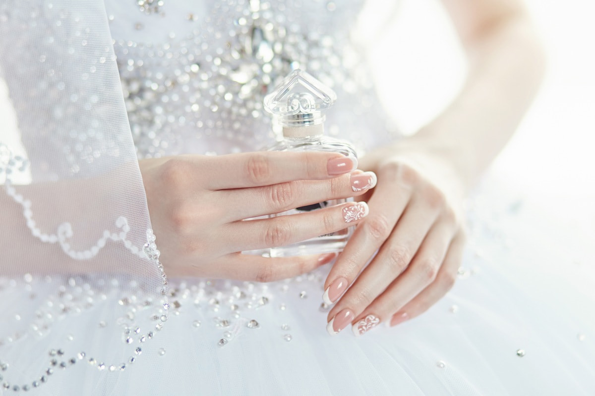 Ногти на свадьбу невесте и дочке